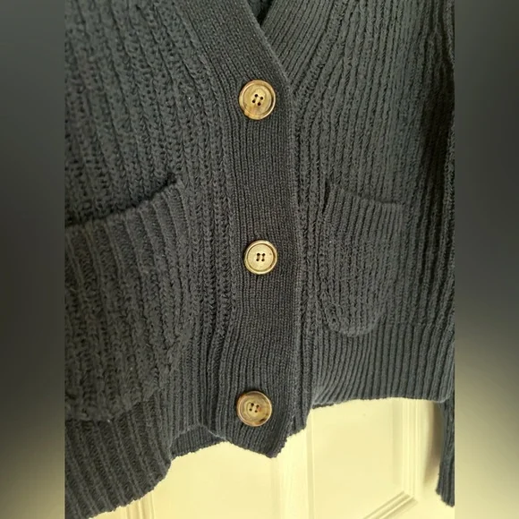 J Crew Cropped patch-pocket beach cardigan sweater - Picture 11 of 12